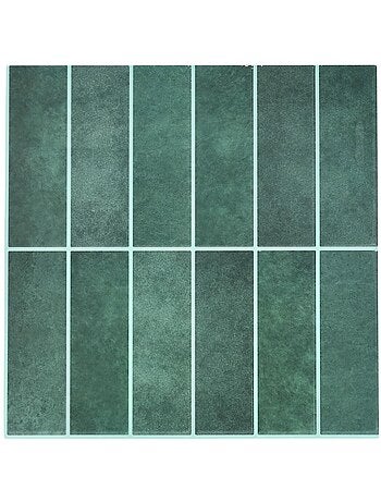 4 crédences adhésives effet Zellige