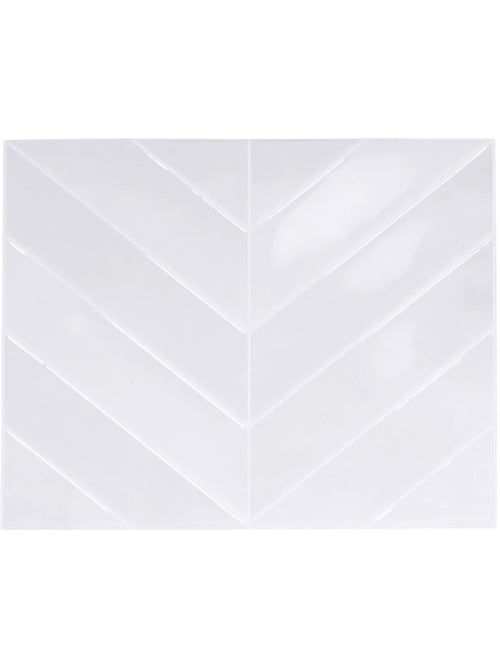 4 crédences adhésives motifs chevrons effet Zellige - Kiabi