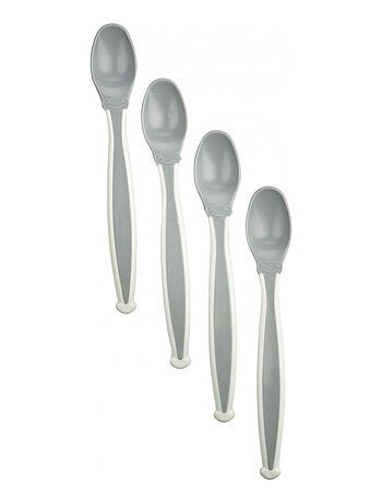 4 cuillères douces gris CHARME / BLANC MUGUET