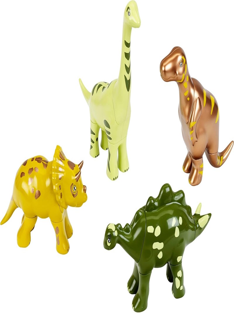 4 Dinosaures Magnétiques - Jouets Klein Multicolore - Kiabi