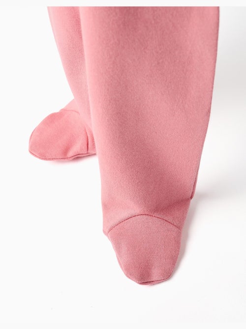 4 pantalons avec pieds en coton unis/imprimés - Kiabi 4 pantalons avec pieds en coton unis/imprimés - Kiabi