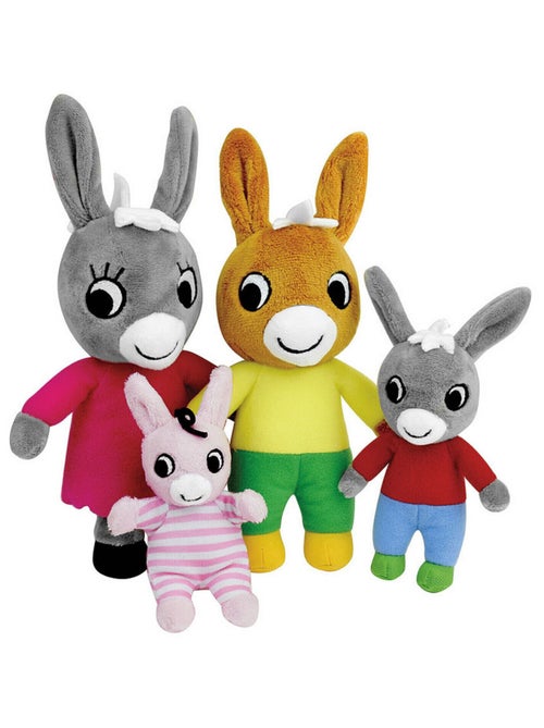 4 Peluches - Coffret De La Famille Trotro - 24 CM - Kiabi