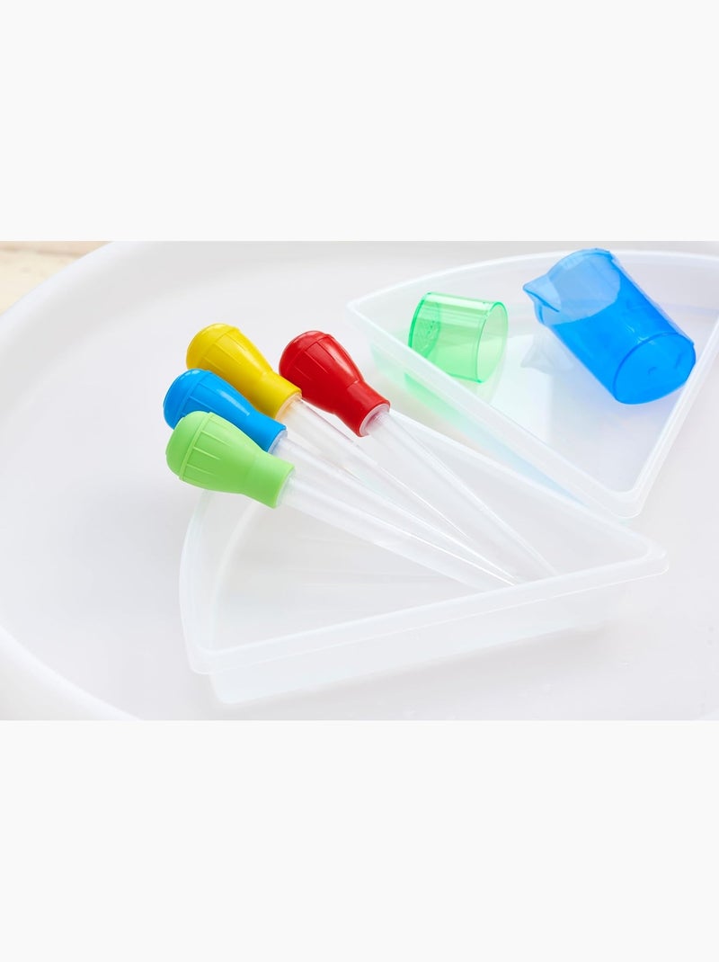 4 pipettes de mesure 30 ml Rouge - Kiabi
