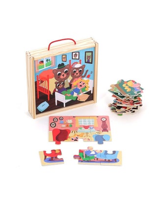 4 puzzles Boucle d'Or