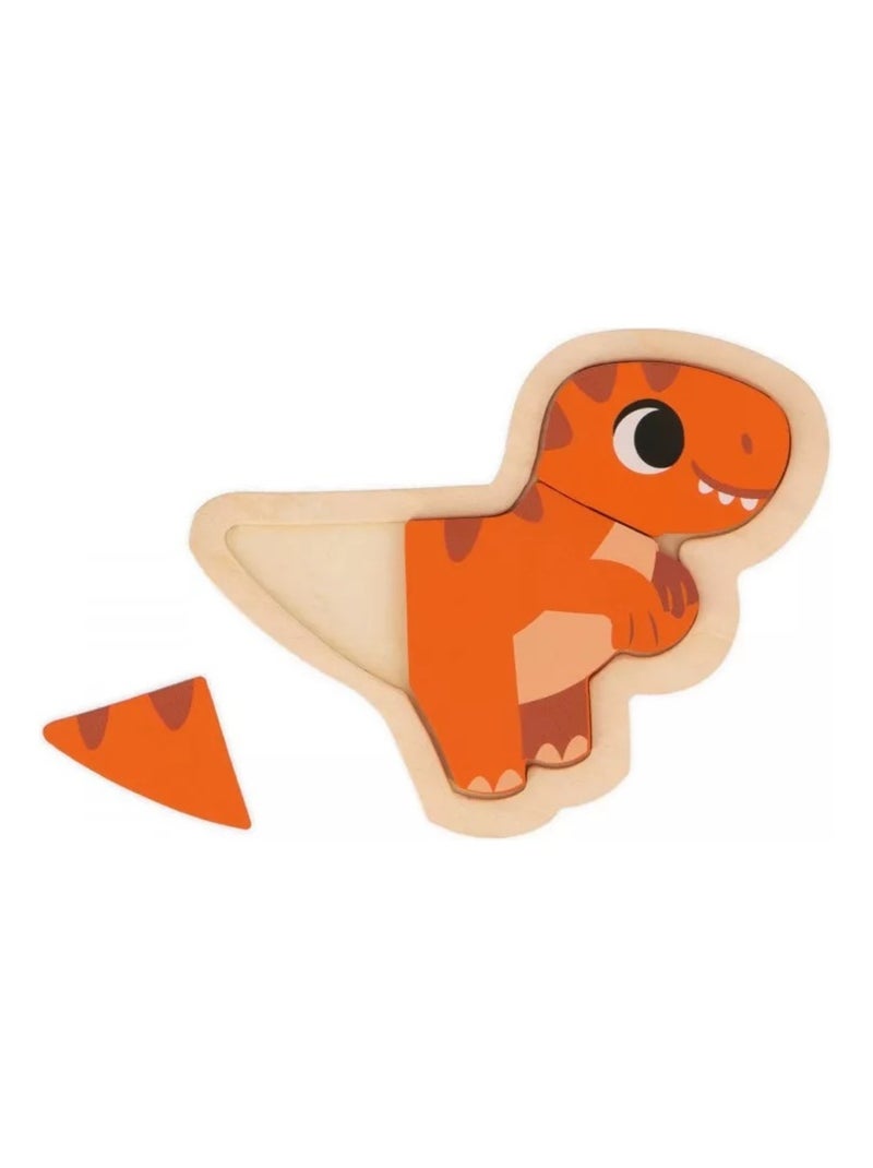 4 Puzzles Evolutifs Dino N/A - Kiabi