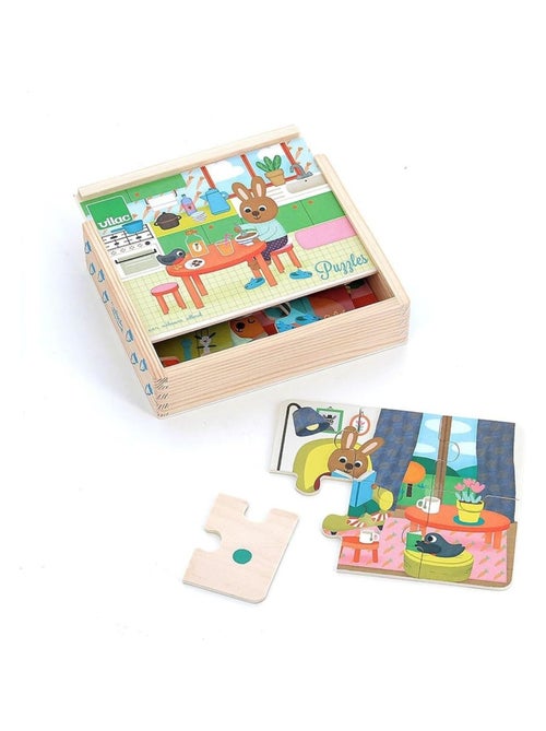 4 puzzles La Maison - Kiabi