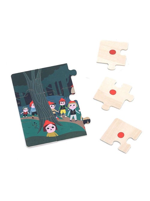 4 puzzles Le Petit Poucet - Kiabi