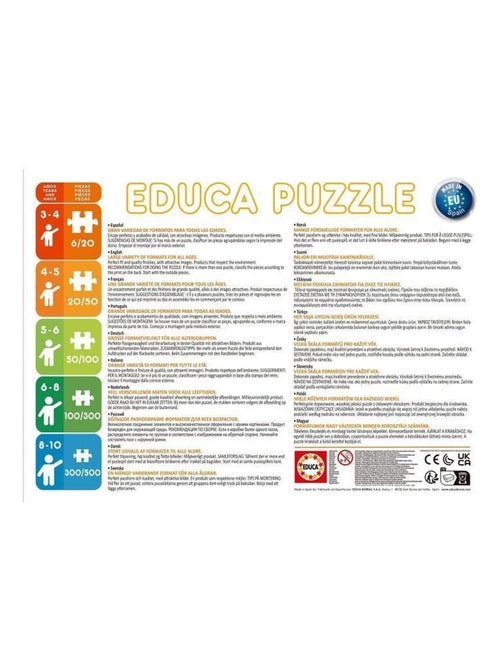 4 puzzles progressifs Peppa Pig 50 à 150 pièces - Educa - Kiabi