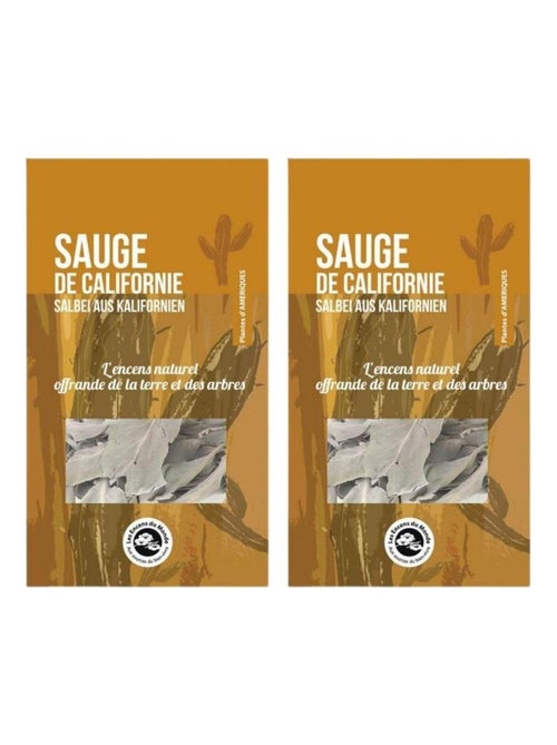 4 rameaux de Sauge de Californie à brûler - Les Encens du Monde - Kiabi