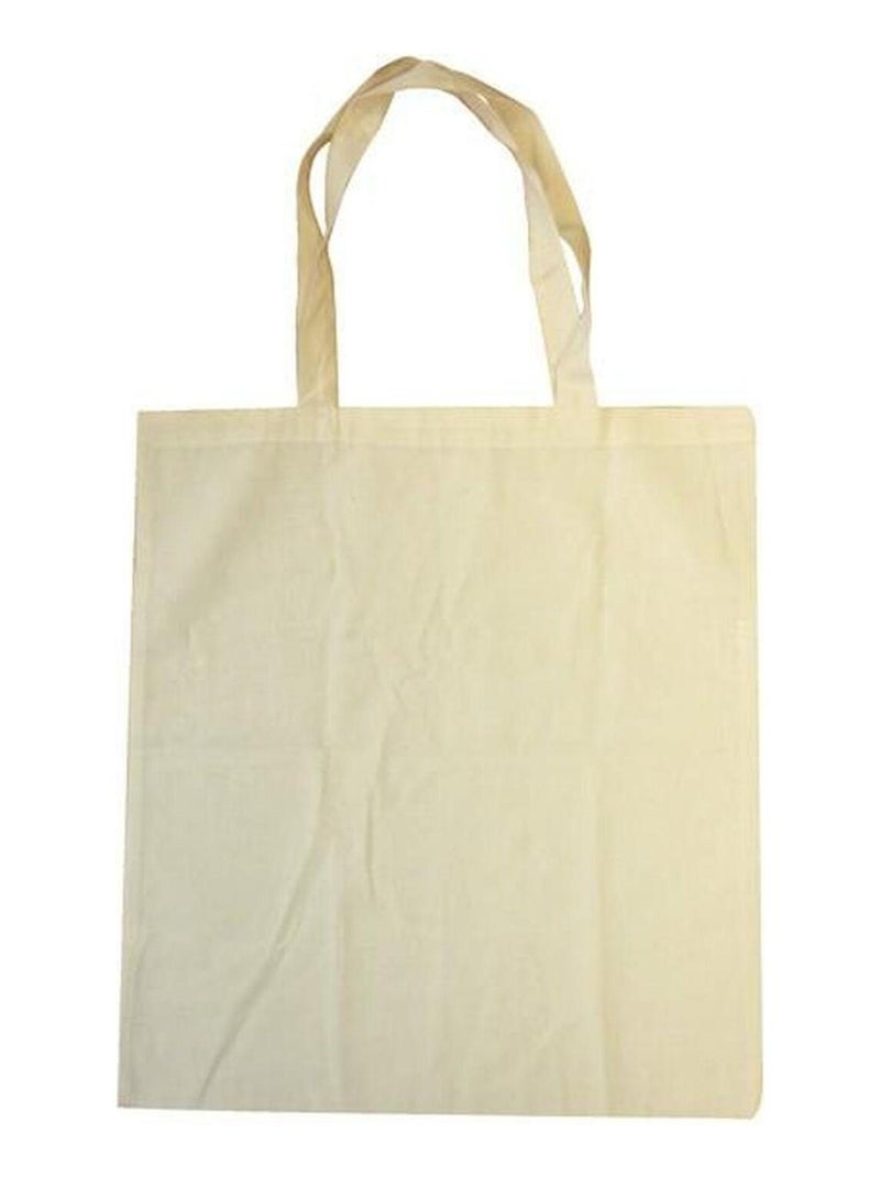 4 sacs shopping tote bag en coton 37 x 42 cm - Graine Créative N/A - Kiabi