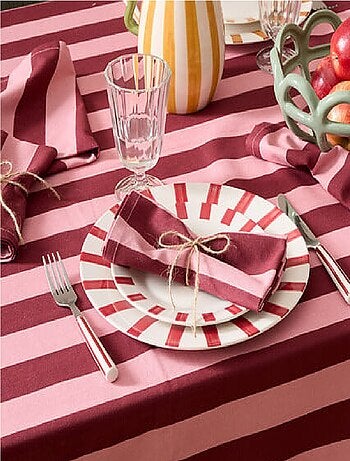 4 Serviettes de table Cherry