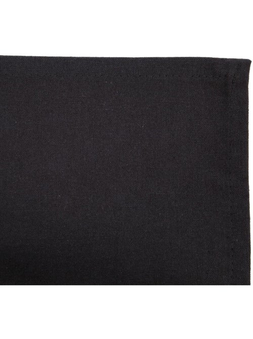 4 Serviettes de table Douceur anthracite - Kiabi