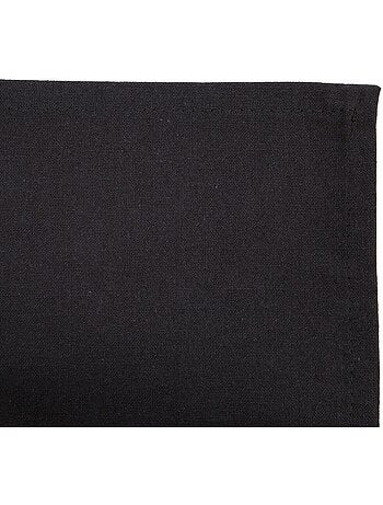 4 Serviettes de table Douceur anthracite