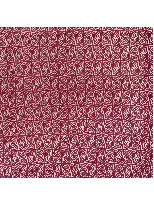 4 Serviettes de table Graphique rouge - Kiabi