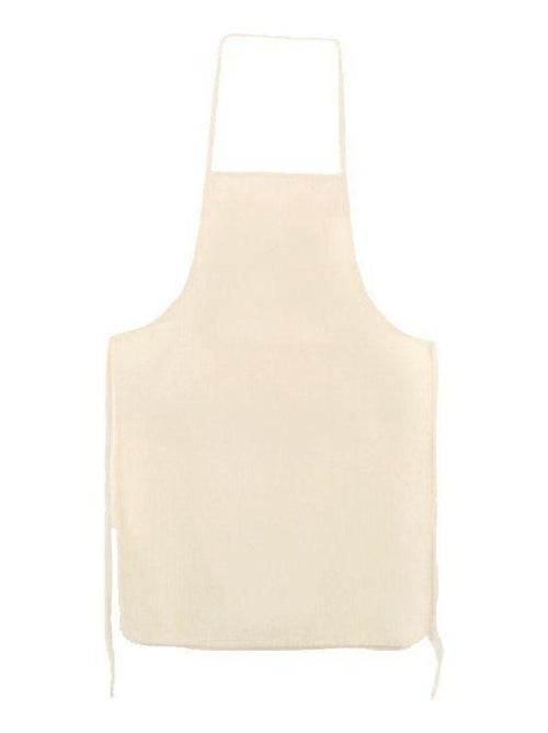 4 tabliers adulte en coton blanc cassé 90 x 60 cm - Graine Créative - Kiabi