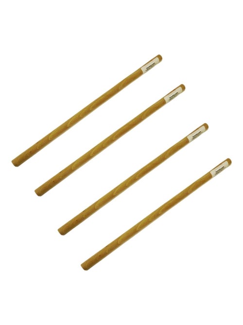 4 tourillons lisses en bois pour tissage mural 30 - Graine Créative - Kiabi