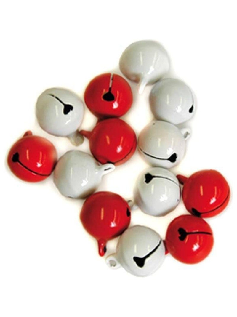40 grelots blancs et rouges - Artemio Rouge - Kiabi