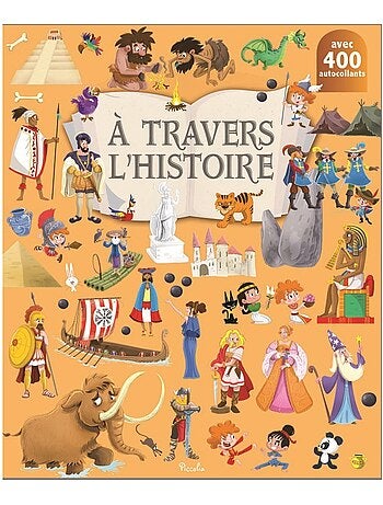 400 autocollants a travers l'histoire