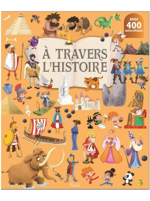 400 autocollants A travers l'Histoire - Kiabi