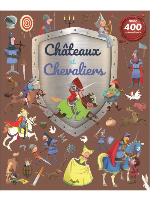400 autocollants châteaux et chevaliers - Kiabi
