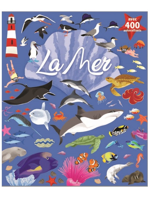 400 autocollants la mer - Kiabi