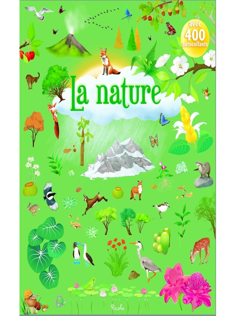 400 autocollants la nature N/A - Kiabi