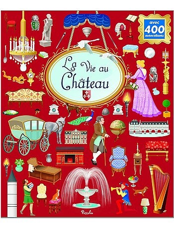 400 autocollants la vie au chateau