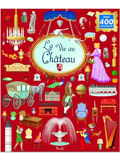 400 autocollants La vie au chateau - Kiabi