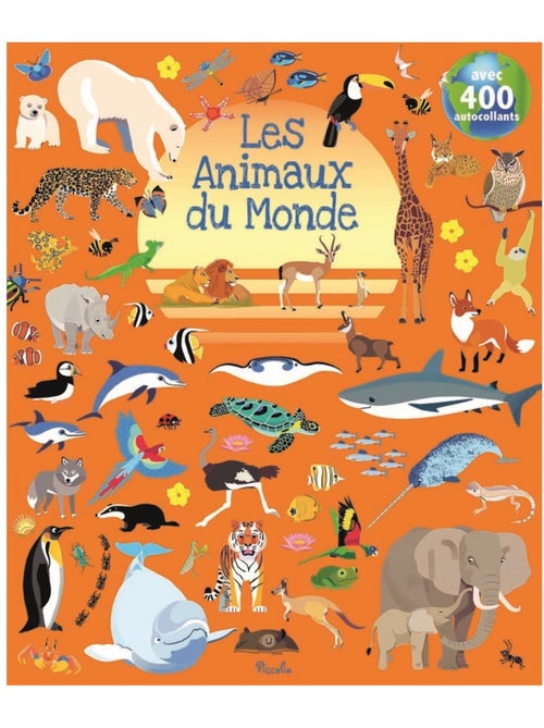 400 autocollants les animaux du monde - Kiabi 400 autocollants les animaux du monde - Kiabi