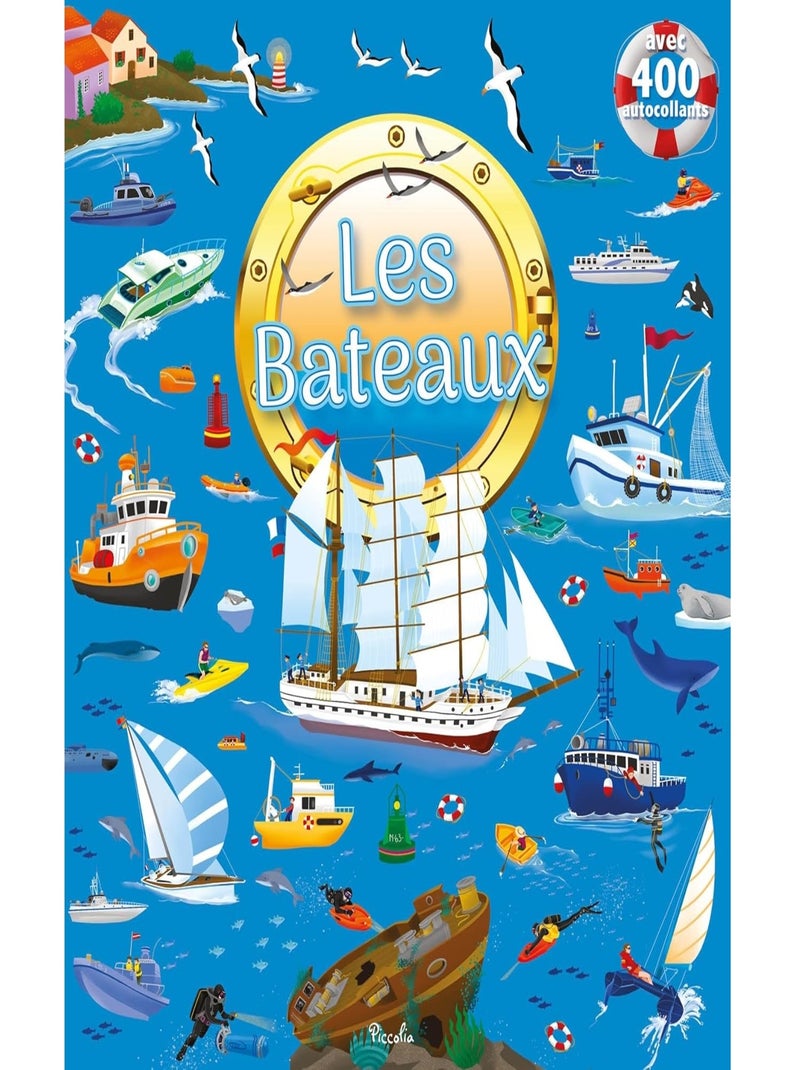 400 autocollants Les bateaux N/A - Kiabi