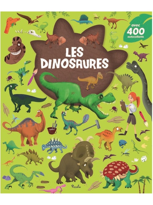 400 autocollants les dinosaures - Kiabi