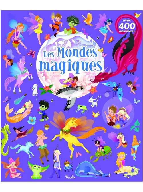 400 autocollants Les mondes magiques - Kiabi 400 autocollants Les mondes magiques - Kiabi