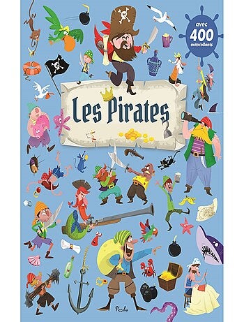 400 autocollants les pirates