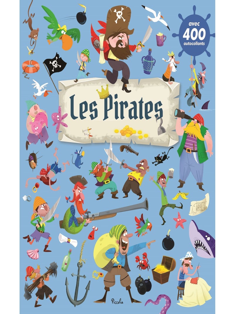 400 autocollants Les pirates N/A - Kiabi