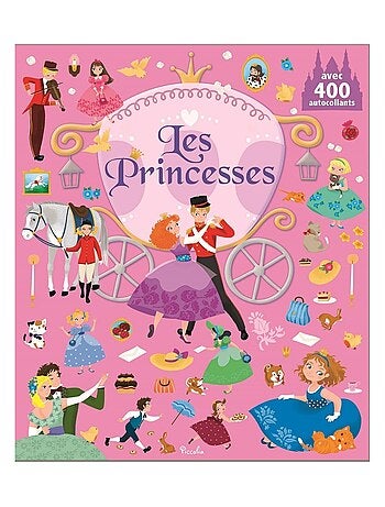 400 autocollants Les princesses