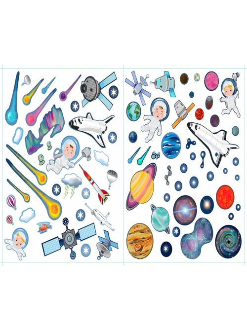 400 autocollants L'espace - Kiabi