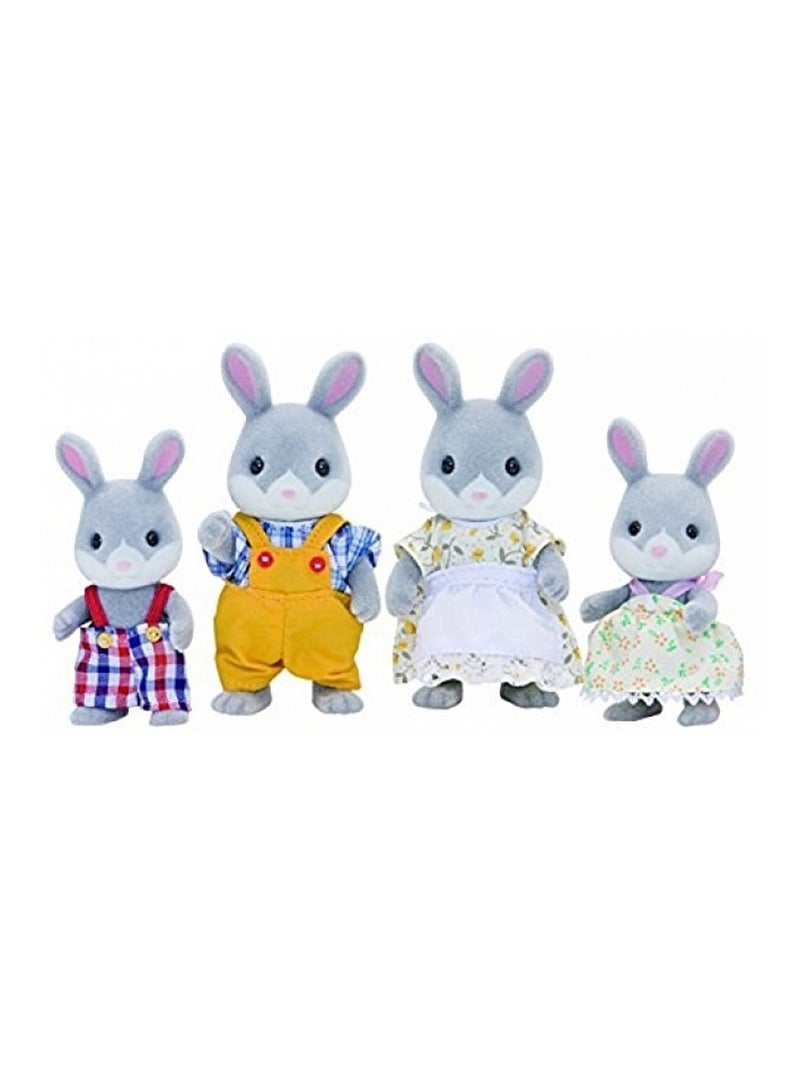 4030 'Sylvanian Families' Famille lapin gris new Jaune - Kiabi