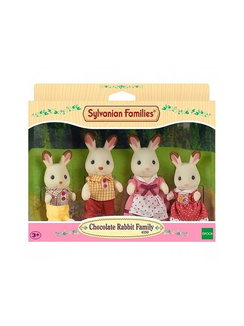 4150 'sylvanian Families' Famille Lapin Chocolat N/A - Kiabi