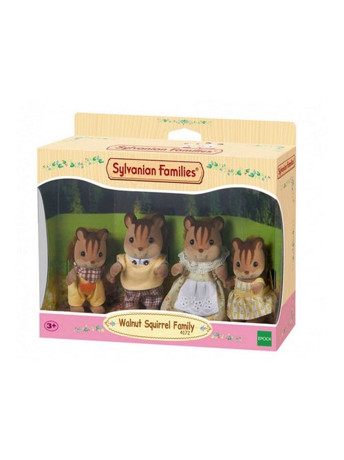 4172 'Sylvanian Families' Famille Ecureuil Roux Gris - Kiabi