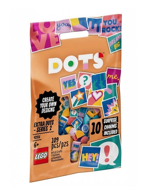 41916 Tuiles de decoration serie 2 'LEGO®' DOTS - Kiabi