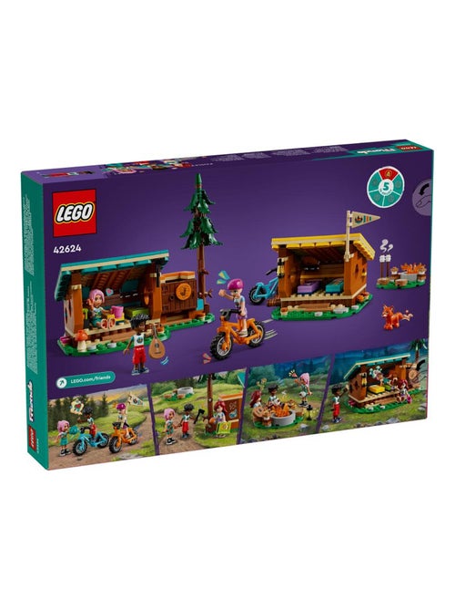 42624 Les cabanes chaleureuses de la base de loisirs LEGO® Friends - Kiabi