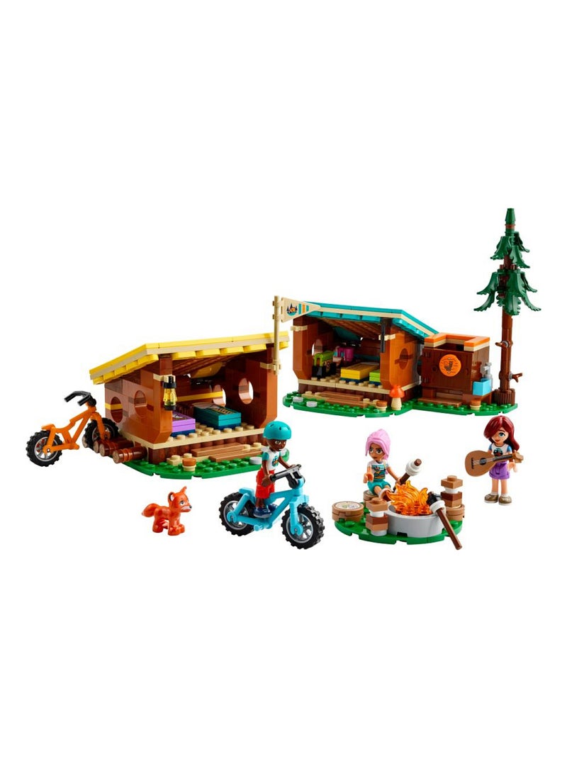 42624 Les cabanes chaleureuses de la base de loisirs LEGO® Friends Vert - Kiabi