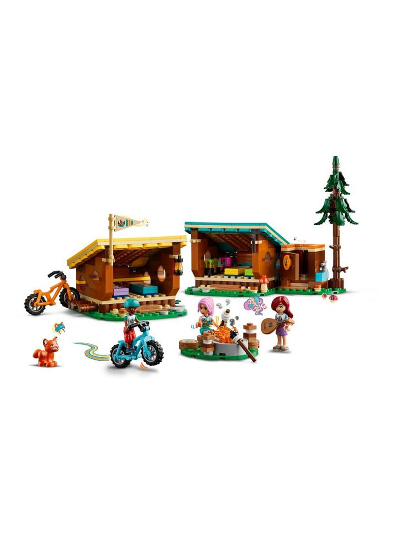 42624 Les cabanes chaleureuses de la base de loisirs LEGO® Friends Vert - Kiabi