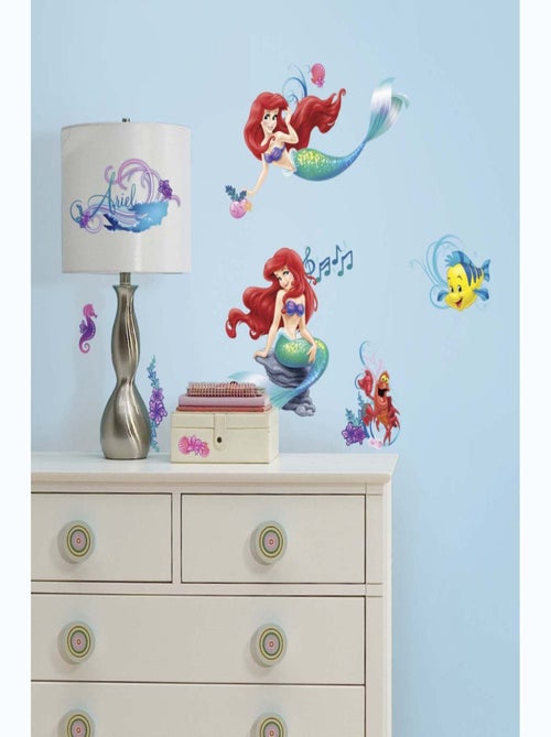 43 Stickers géant Ariel La Petite Sirène Disney - Kiabi