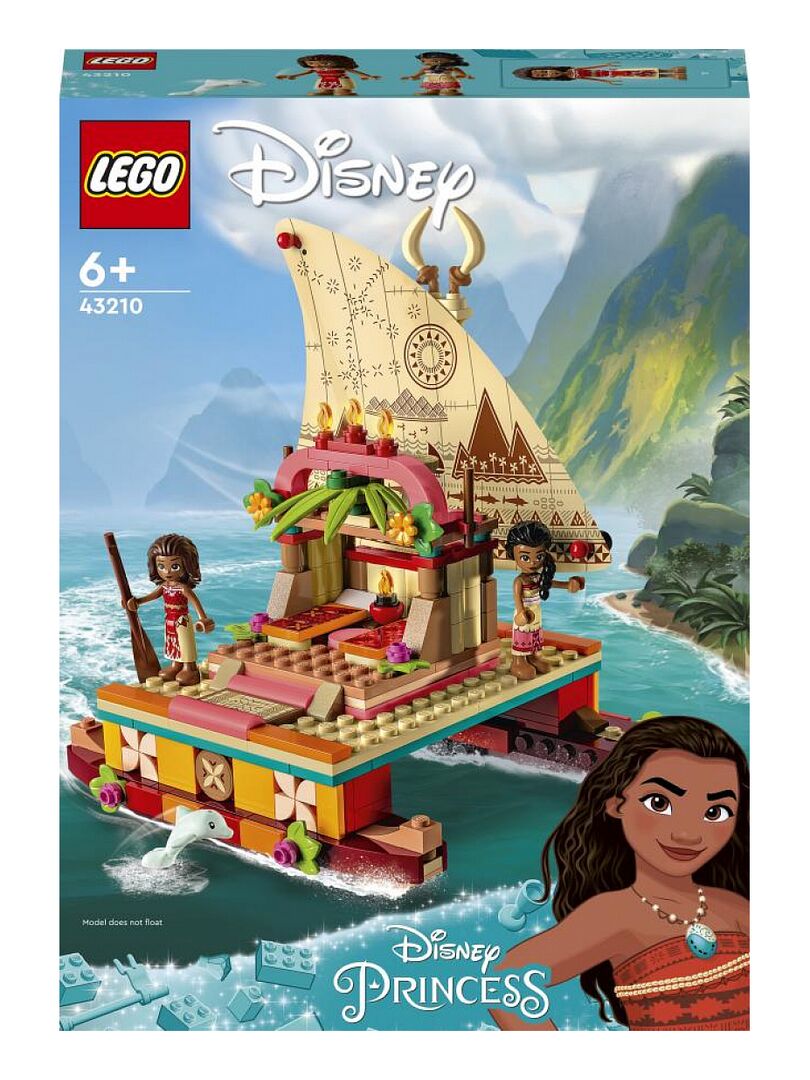 43210 Le Bateau D'exploration De Vaiana Lego® Disney Princess™ - N/A -  Kiabi - 35.99€