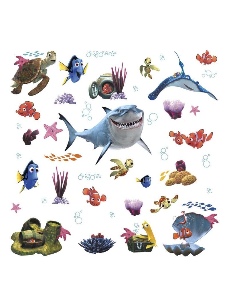 45 Stickers Le Monde de Némo Disney Multicolore - Kiabi