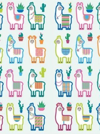 48 autocollants Puffies - Lamas & Cactus - Artemio
