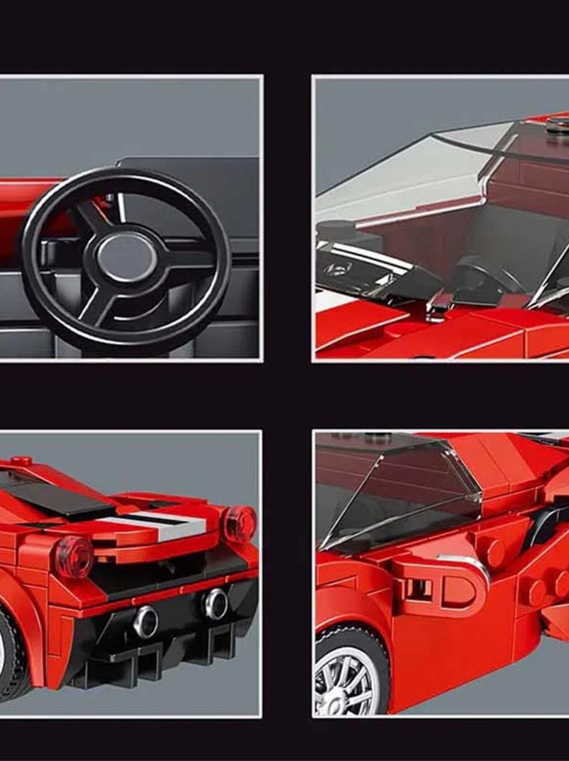 488 GTB Voiture de sport avec vitrine Rouge - Kiabi