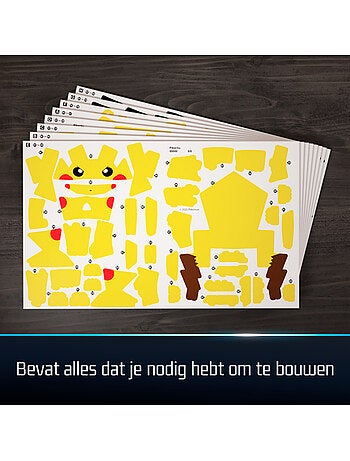 4D Build PIKACHU - Pokemon