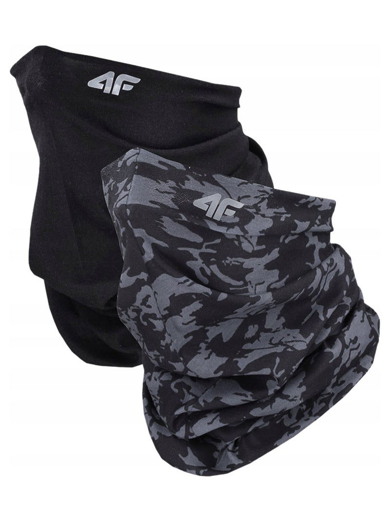 4F - Bandana Noir Gris - Kiabi